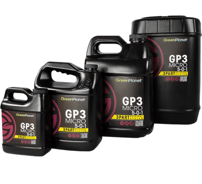 Green Planet GP3 Micro - Progressive Growth Garden Supply