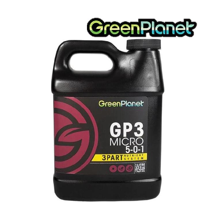 Green Planet GP3 Micro - Progressive Growth Garden Supply