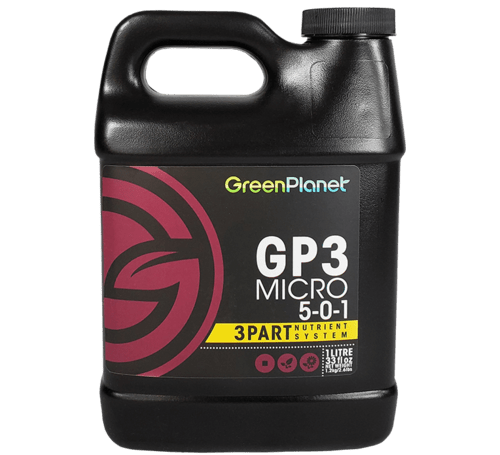 Green Planet GP3 Micro - Progressive Growth Garden Supply