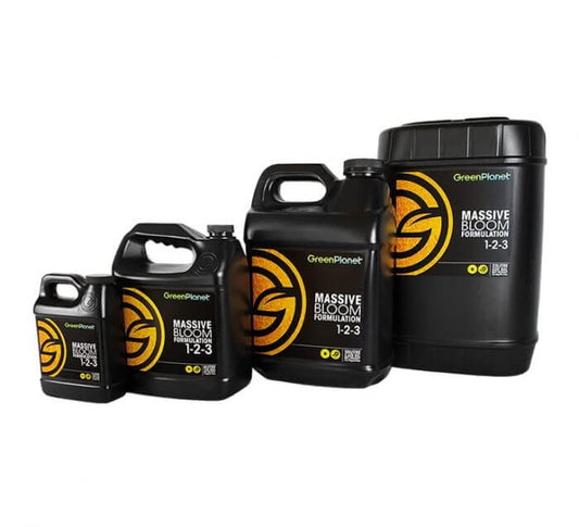 Green Planet Massive Bloom Formulation - Progressive Growth Garden Supply
