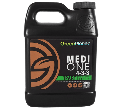 Green Planet Nutrients Medi One 4 - 3 - 3 - Progressive Growth Garden Supply
