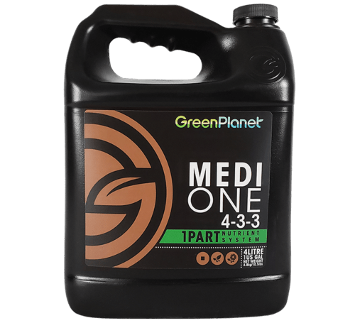 Green Planet Nutrients Medi One 4 - 3 - 3 - Progressive Growth Garden Supply