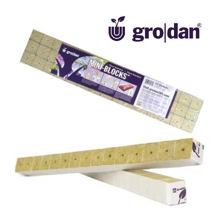 Grodan rockwool Starter Mini - Block 1.5" - Progressive Growth Garden Supply