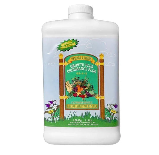 Growth Growth Plus (0.5 - 4 - 5) Agri - 1 liter - Progressive Growth Garden Supply