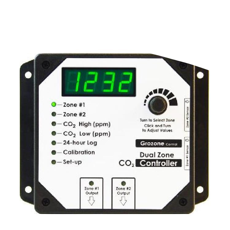 Grozone C02D Dual Zone Controller - Progressive Growth Garden Supply