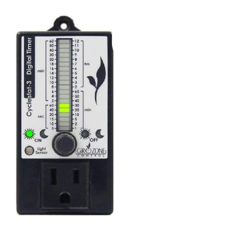 Grozone CY3 Day/Night Periodic Timer - Progressive Growth Garden Supply