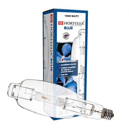 Hortilux Daylight Blue: 1000 Watt Metal Halide Grow Light - Progressive Growth Garden Supply