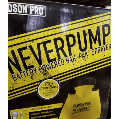 Hudson® Pro® NeverPump Backpack Sprayer - Progressive Growth Garden Supply