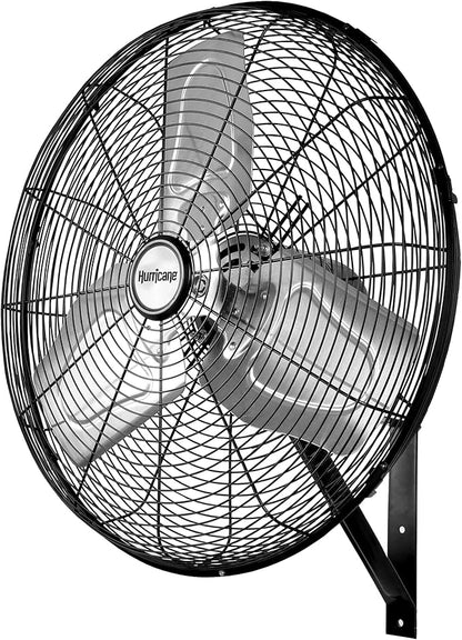 Hurricane® 20' high Velocity Wall mount Oscillating Fan - Progressive Growth Garden Supply