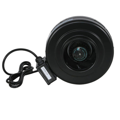 Hurricane® Commercial Grade Inline Fan 6" 435 CFM - Progressive Growth Garden Supply