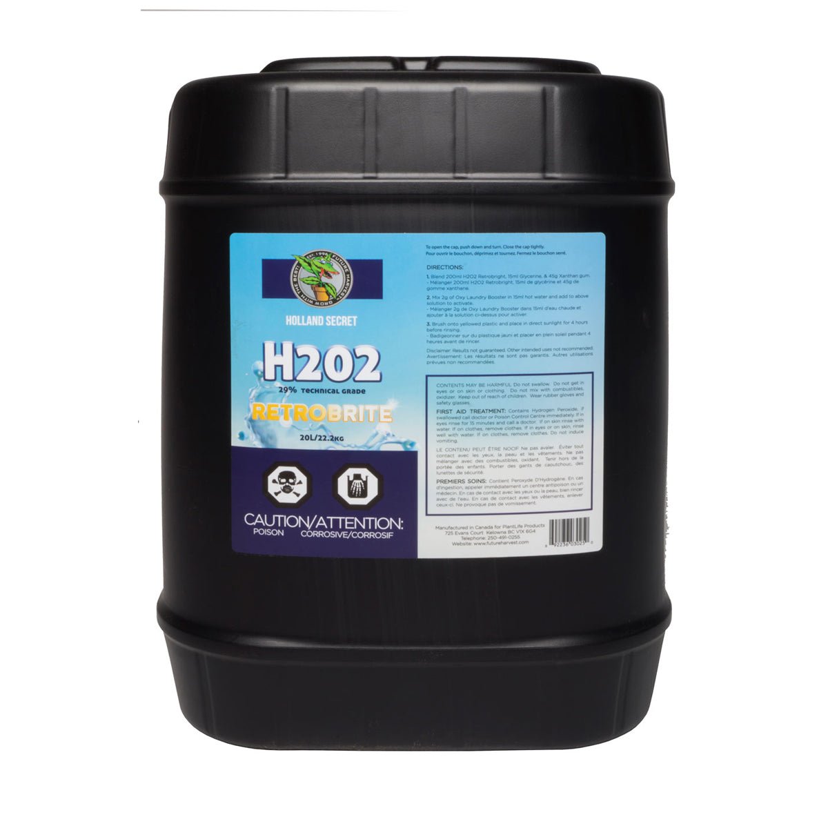 Hydrogen Peroxide H2O2 - Progressive Growth Garden Supply