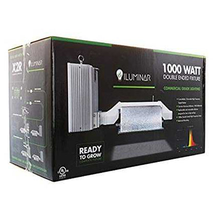 Iluminar Lighting DE Full Fixture 1000W w/HPS Lamp - Progressive Growth Garden Supply