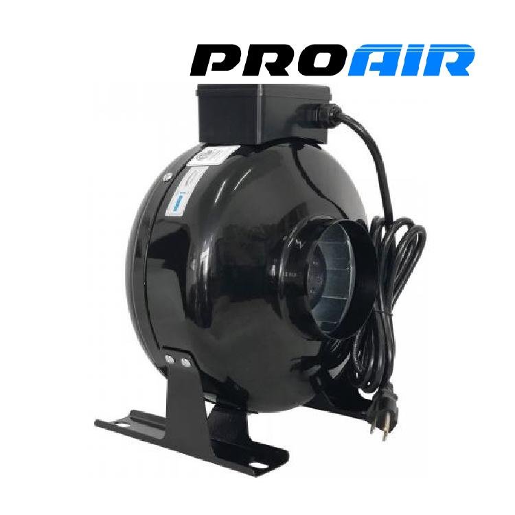 Inline Ventilation Fan 4 inch ProAir - Progressive Growth Garden Supply