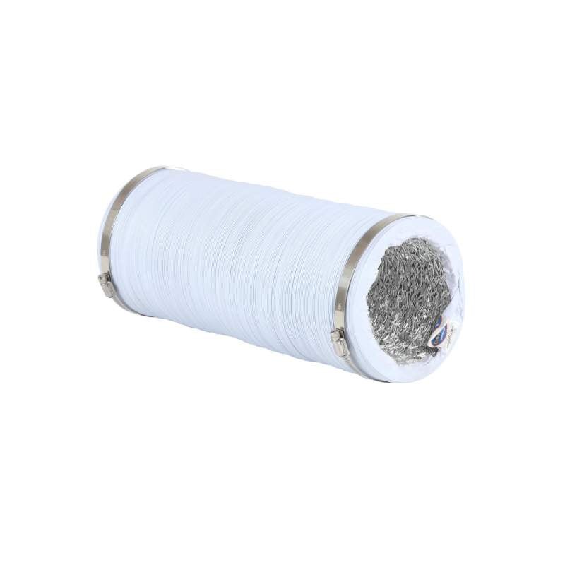 Insulated Mylar Ducting 25 ft - Noise - Reducing Flexible Duct - Progressive Growth Garden Supply