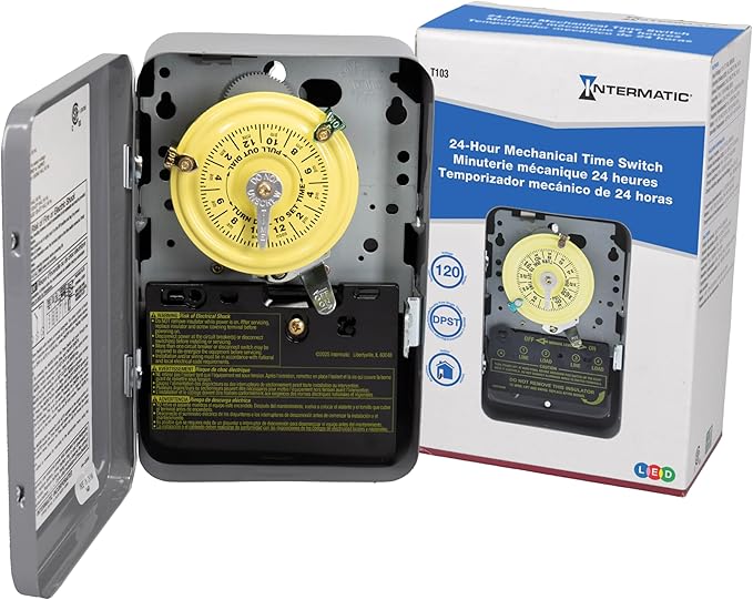 Intermatic Timers Mechanical 24 hour Time Switch - Progressive Growth Garden Supply