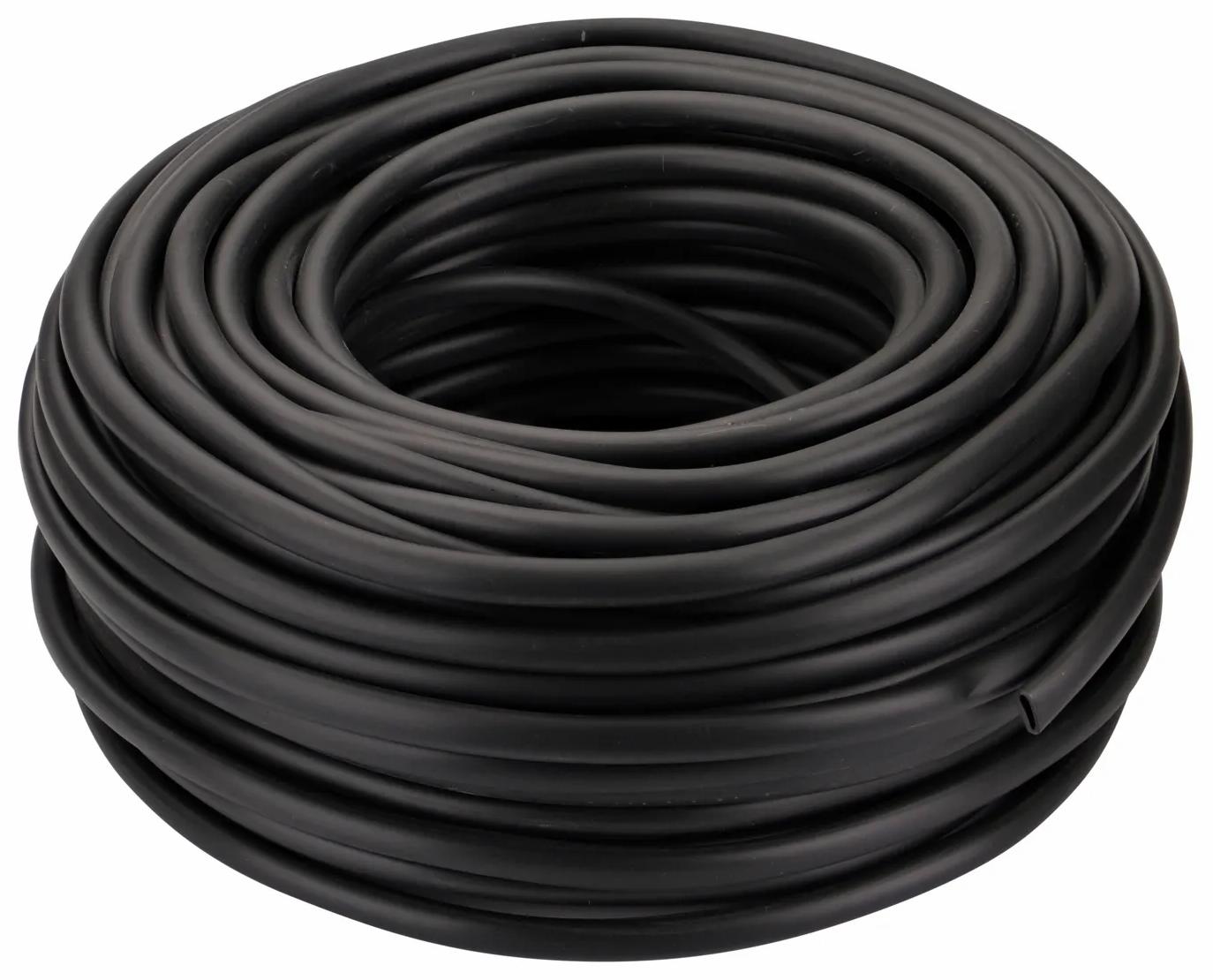 Irrigation Tubing 100 ft. 1/4 in Irrigation Tubing (0.160 in. X 0.220 in. OD), Black Vinyl - Progressive Growth Garden Supply