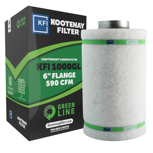 Kootenay Filter 1000GL 6" - Progressive Growth Garden Supply