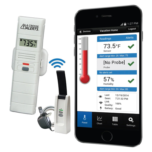 La Croose Temperature & Humidity Monitor - Progressive Growth Garden Supply