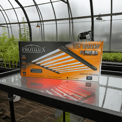 LED Grow Light 800W Protilux Extreme Full spectrum, 3360 diodes 2400 μmol/s - Progressive Growth Garden Supply