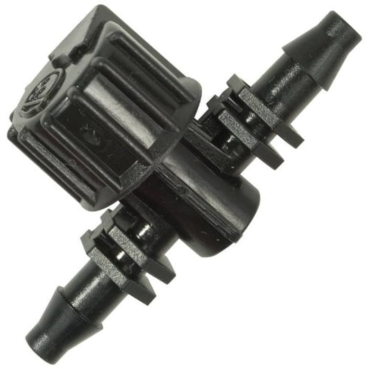 Micro - Flow Barbed Valve 1/4" 10 pack - Progressive Growth Garden Supply