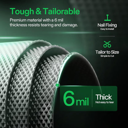 Mylar Film Roll 4 FT X 100 FT Diamond Film Foil Roll Highly Reflective Grow Room (100 FT) - Progressive Growth Garden Supply