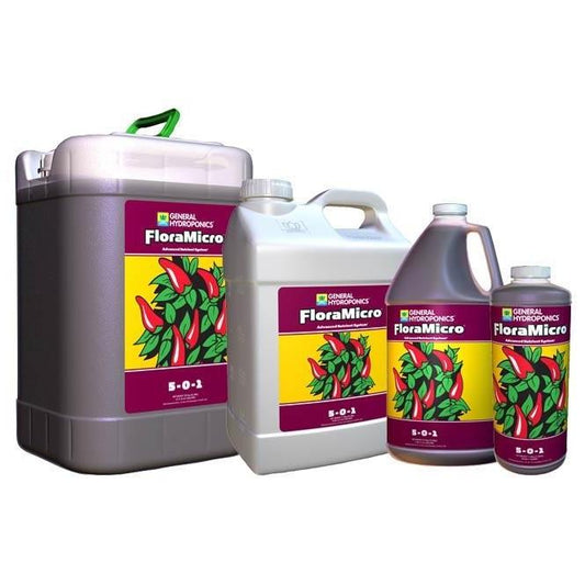 General Hydroponics FloraMicro Advanced Nutrient System