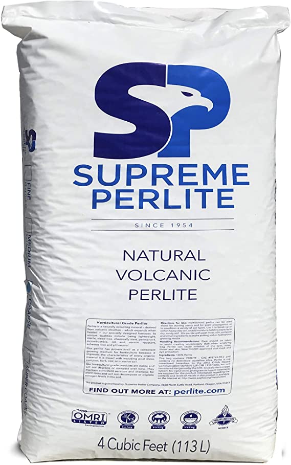 Perlite 4 cu. ft. Supreme - Progressive Growth Garden Supply