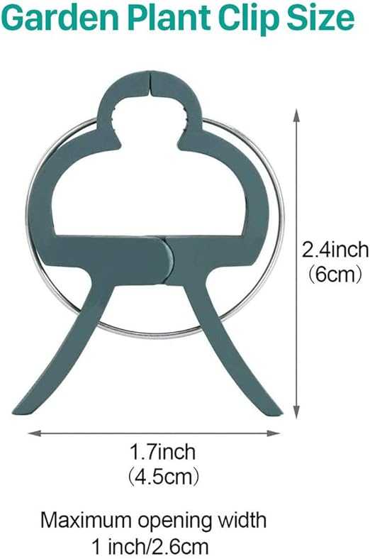 Plant Clips spring loaded large 20 pack - Progressive Growth Garden Supply