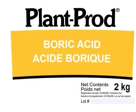 Plant Prod Borax 2kg - Boric Acid - Progressive Growth Garden Supply