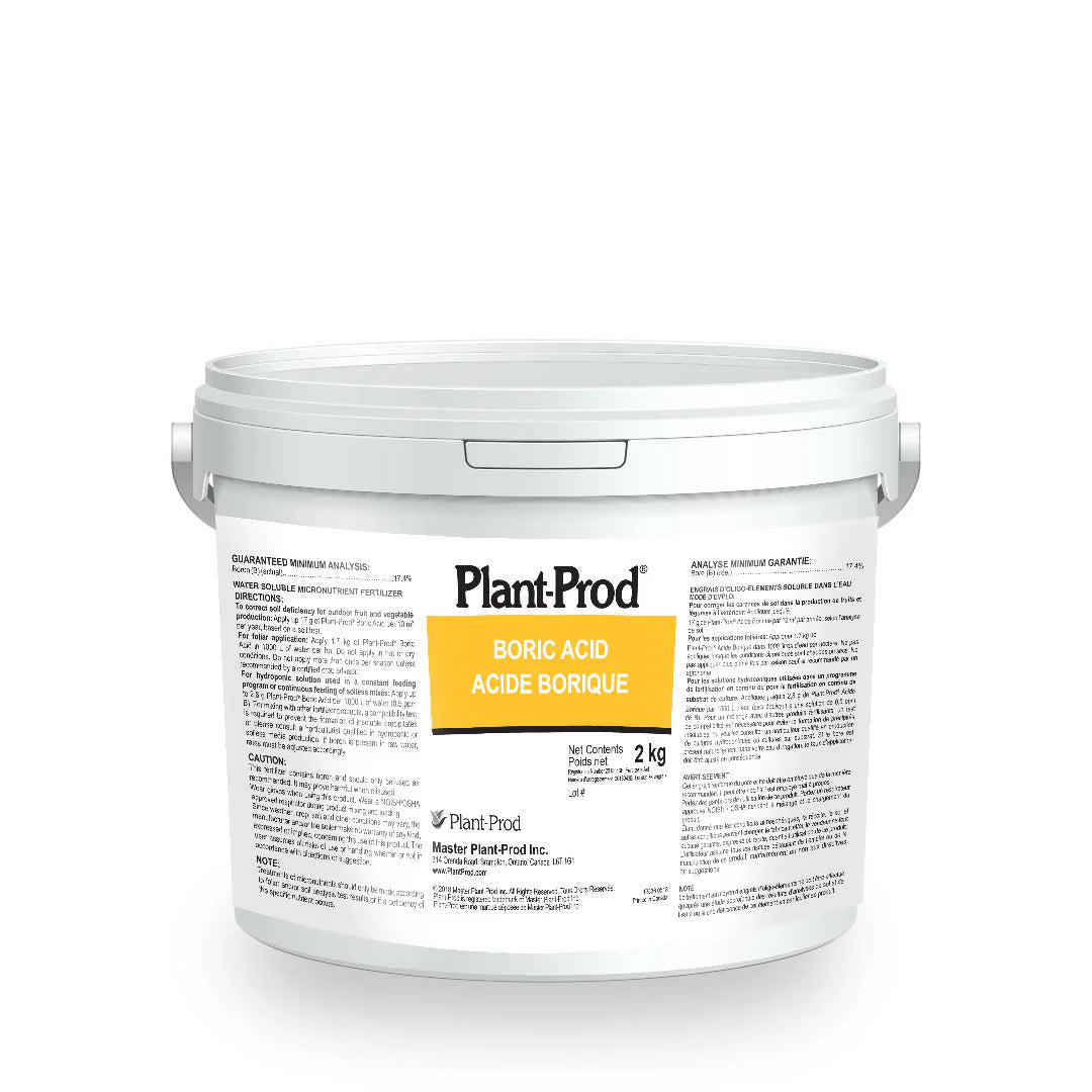 Plant Prod Borax 2kg - Boric Acid - Progressive Growth Garden Supply