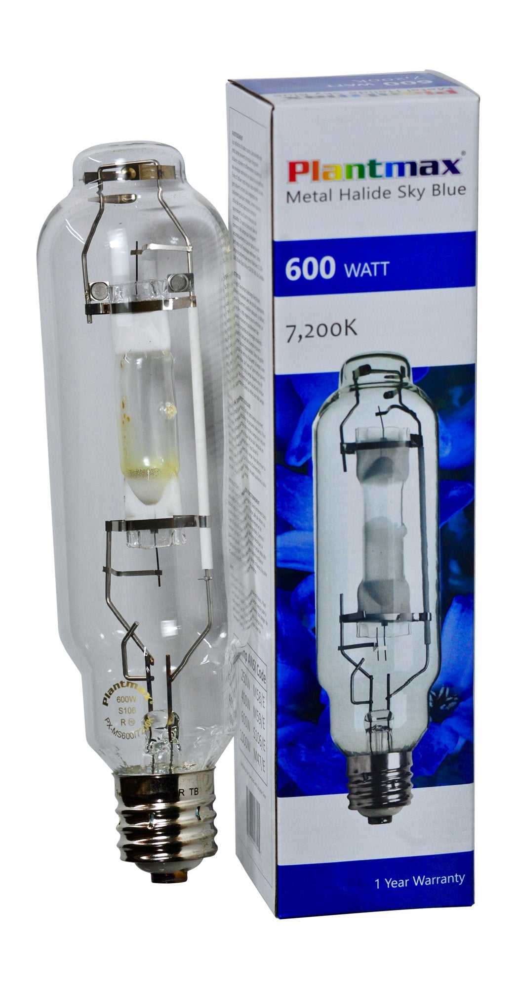 Plantmax 600W MH Sky Blue Lamps - Progressive Growth Garden Supply
