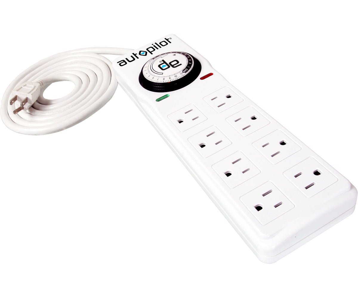 Power Strip With Timer Surge Protector - Progressive Growth Garden Supply