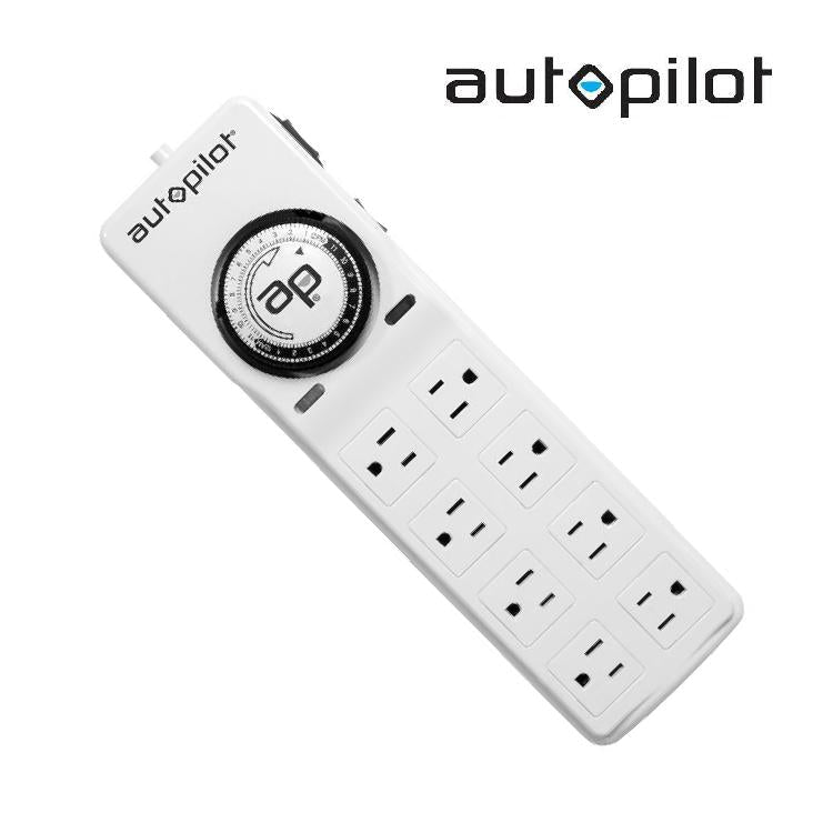 Power Strip With Timer Surge Protector - Progressive Growth Garden Supply