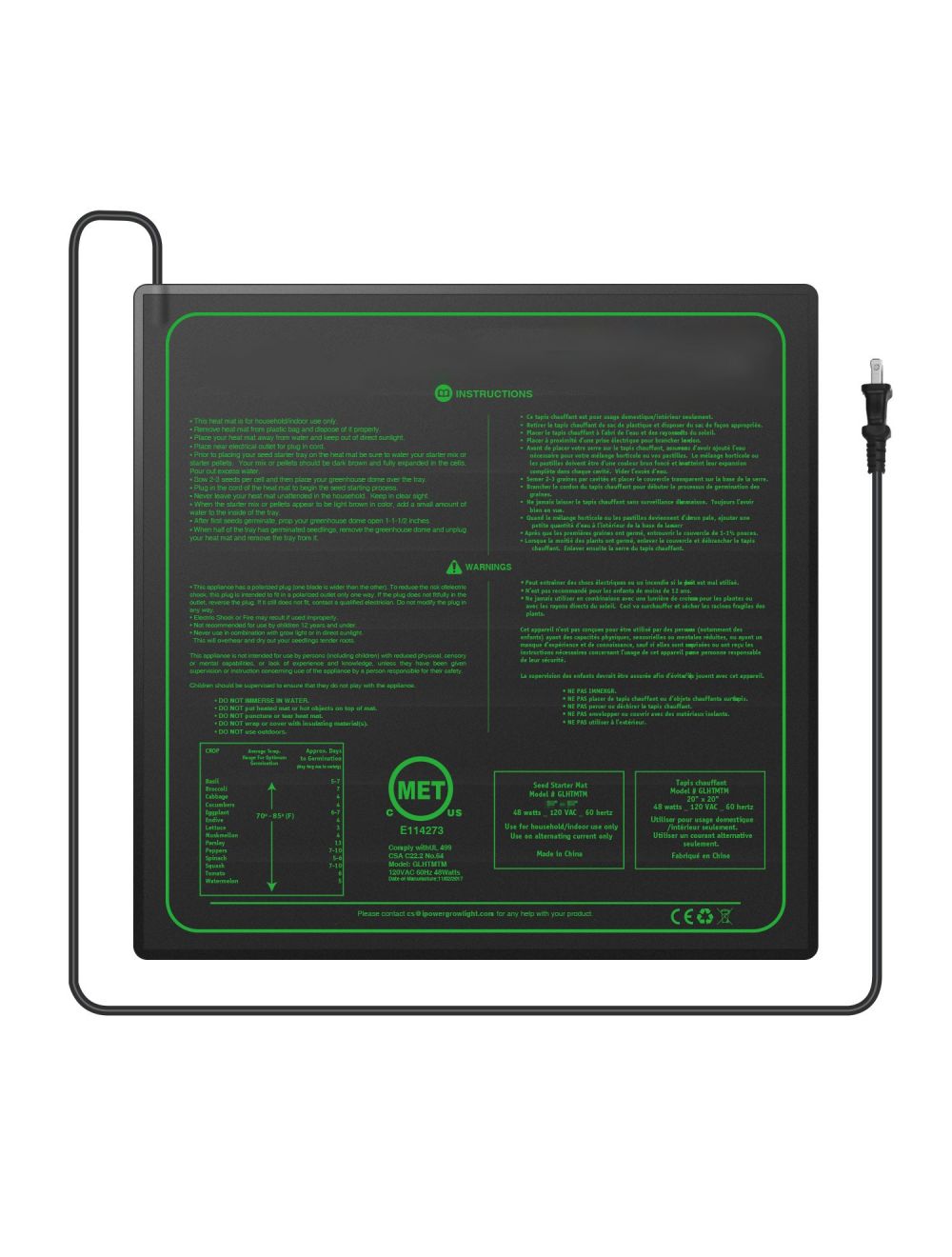 Pro Grow's Seedling Heat Mats - Progressive Growth Garden Supply