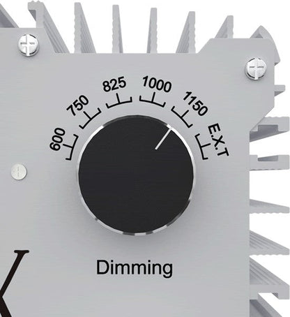 Prolux 1000W DE HPS Grow Light Fixture – Heat Dispersion Adjustable Reflector (Lamp Included) - Progressive Growth Garden Supply