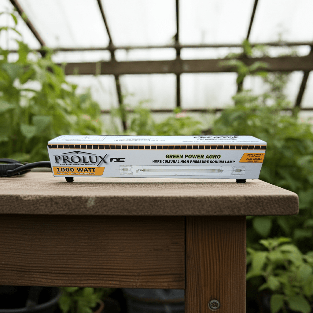 Prolux 1000W DE HPS Lamp - Philips Master Green power Plus - Progressive Growth Garden Supply