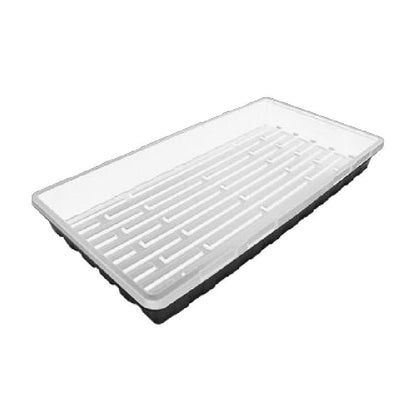 Propagation Tray 10x20 Black and White, Heavy duty - Progressive Growth Garden Supply