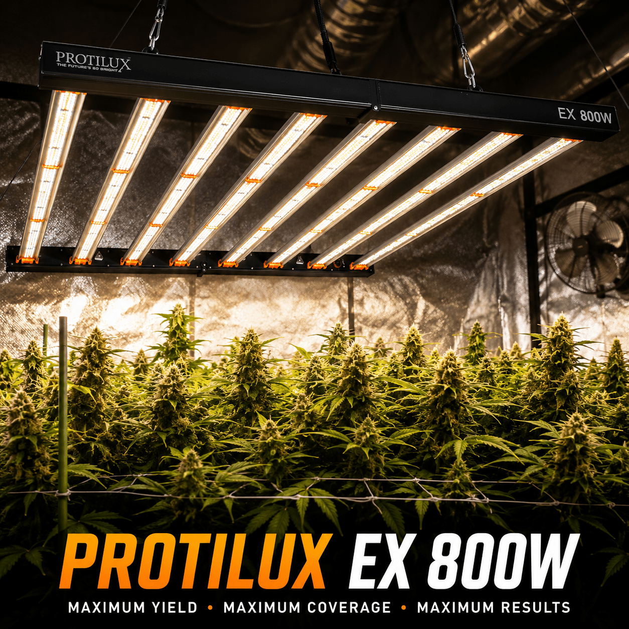 Protilux Extreme 800W LED Grow Light – High PPF Commercial LED Fixture - Progressive Growth Garden Supply