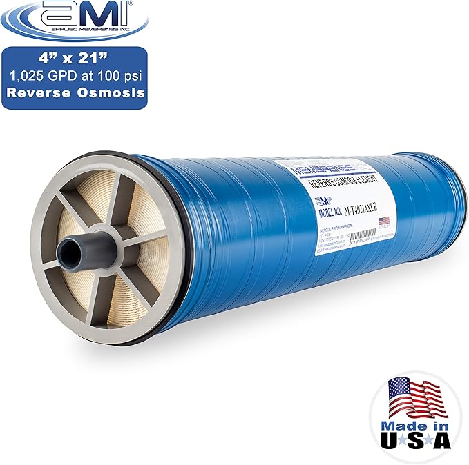 Reverse Osmosis Membrane 1000 GPD Applied Membranes M - T - 4021 AXLE - Progressive Growth Garden Supply