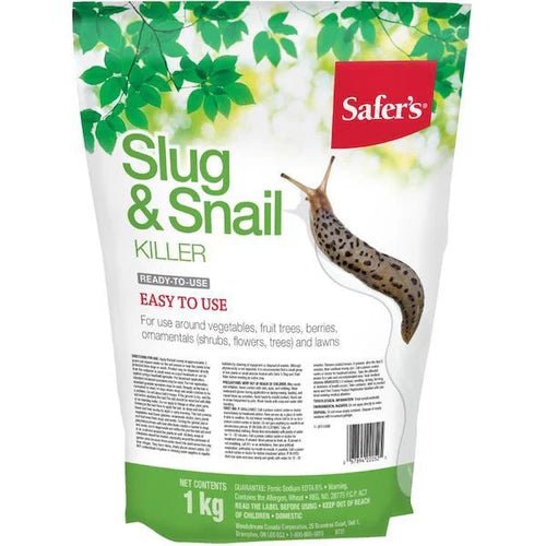Safer's Slug & Snail Killer - 1 kg - Progressive Growth Garden Supply