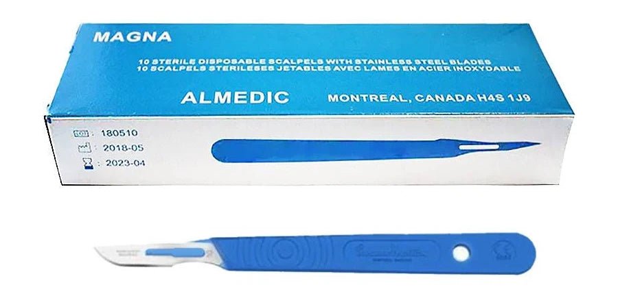 Scalpel Blades Sterile Disposable (10 - Box) - Progressive Growth Garden Supply