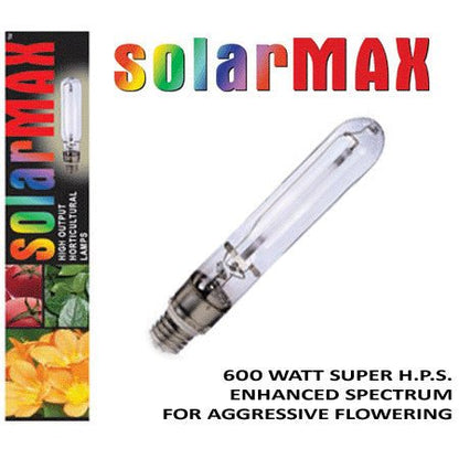 Solarmax 600w High Pressure Sodium Bulb - Progressive Growth Garden Supply