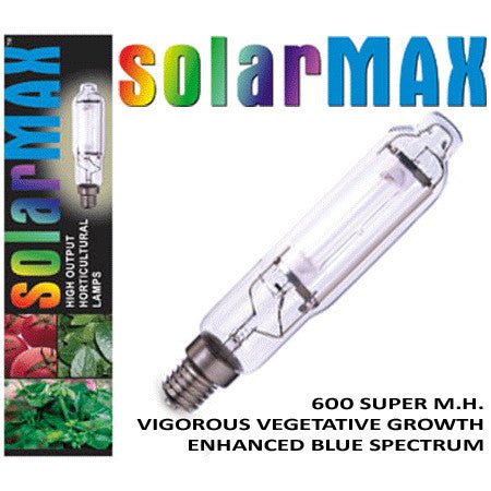 Solarmax 600w Metal Halide Conversion Bulb - Progressive Growth Garden Supply