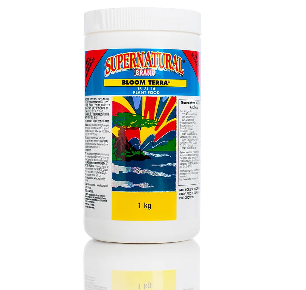 Supernatural® Bloom Terra - Progressive Growth Garden Supply