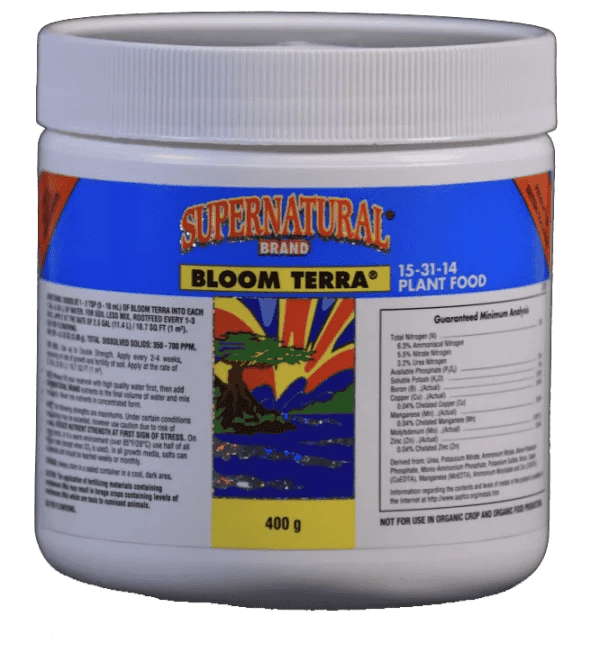 Supernatural® Bloom Terra - Progressive Growth Garden Supply