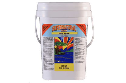 Supernatural® Gro Aqua - Progressive Growth Garden Supply
