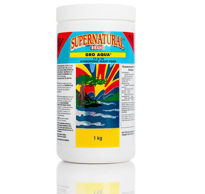 Supernatural® Gro Aqua - Progressive Growth Garden Supply