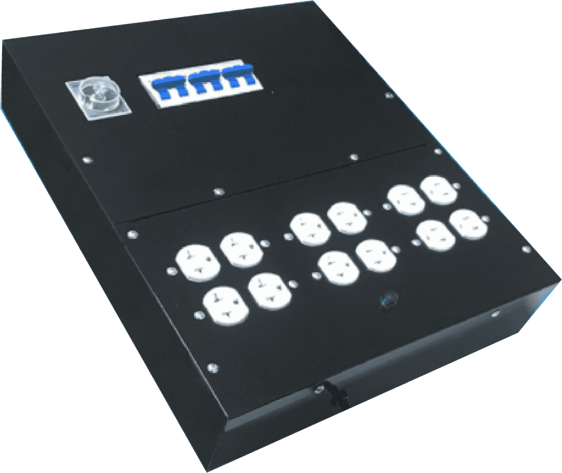 Timer Panel Master Controller for 12 Lights with Breakers | PG
