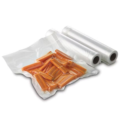 Vacuum Sealer Bags 2 - Pack - 11" x 16 ft Rolls with Perforated Tear Strips - Progressive Growth Garden Supply