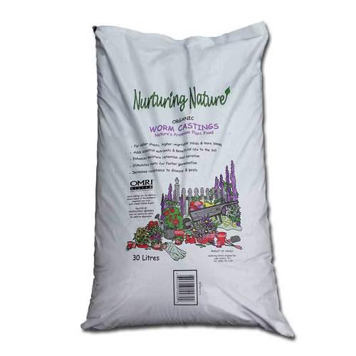 Worm Castings - OMRI Listed 30 L - Progressive Growth Garden Supply
